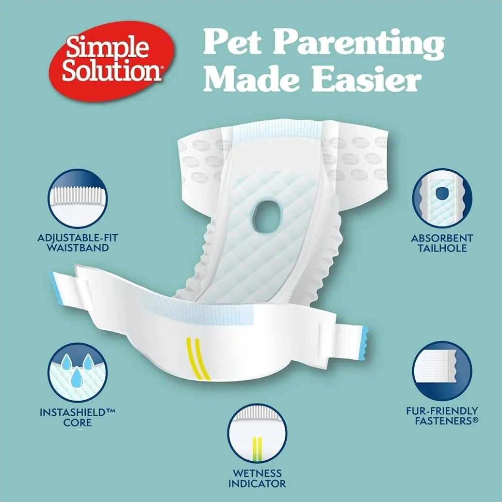 Disposable Dog Diapers XXL - 30 Count - photo 2