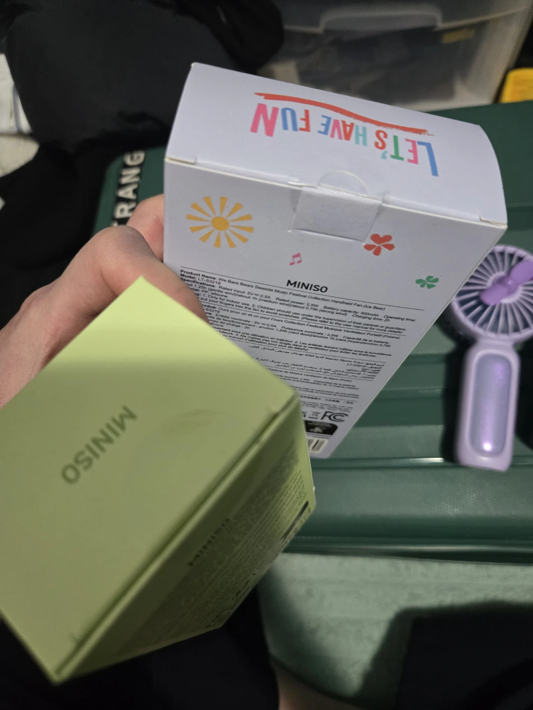 4 Miniso Handheld Mini Fans - photo 2