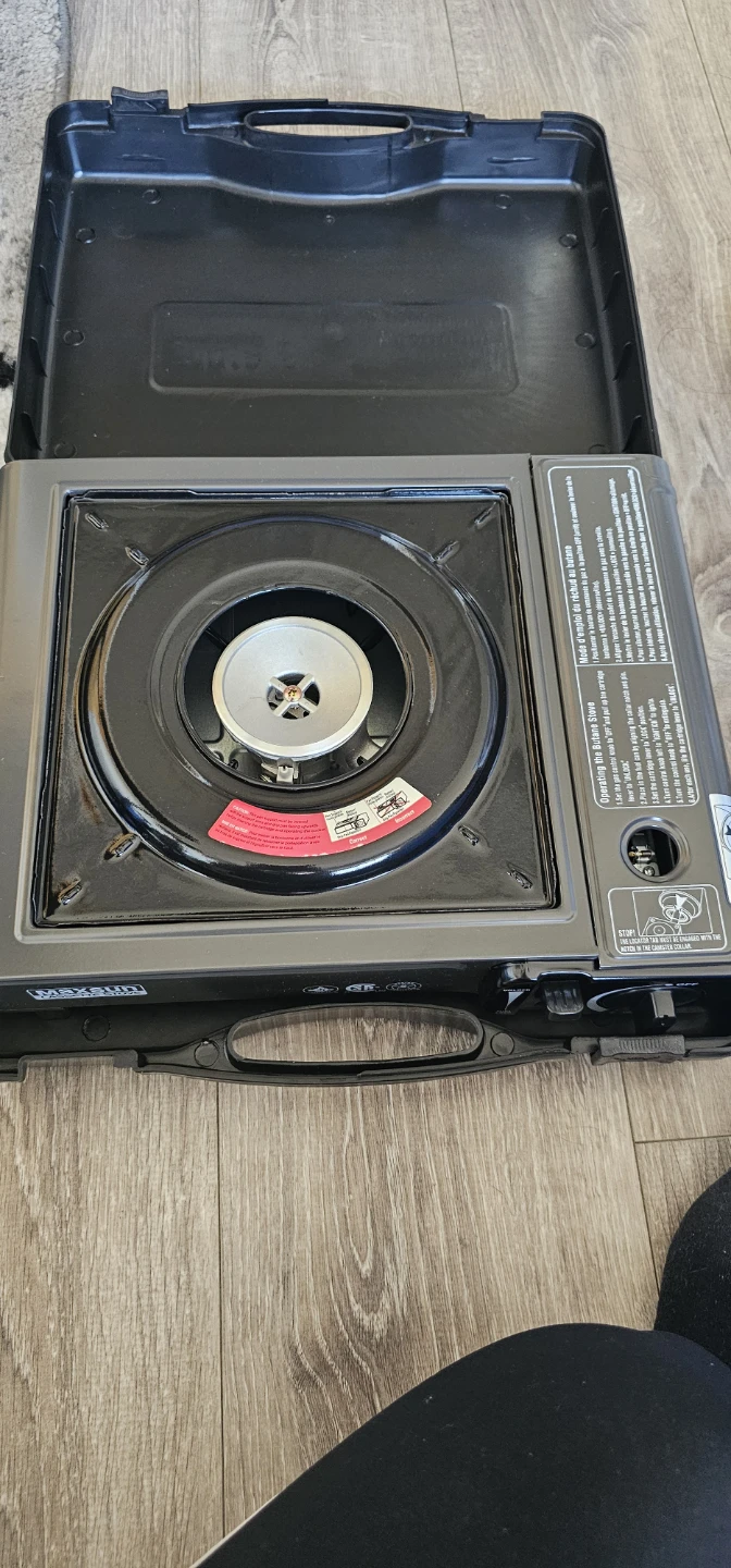 Maxsun Portable Butane Stove with Case