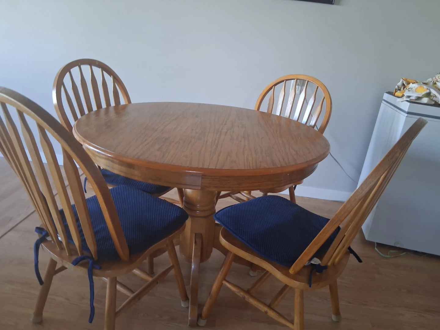 Wooden Dining Table with 4 Chairs - photo 2