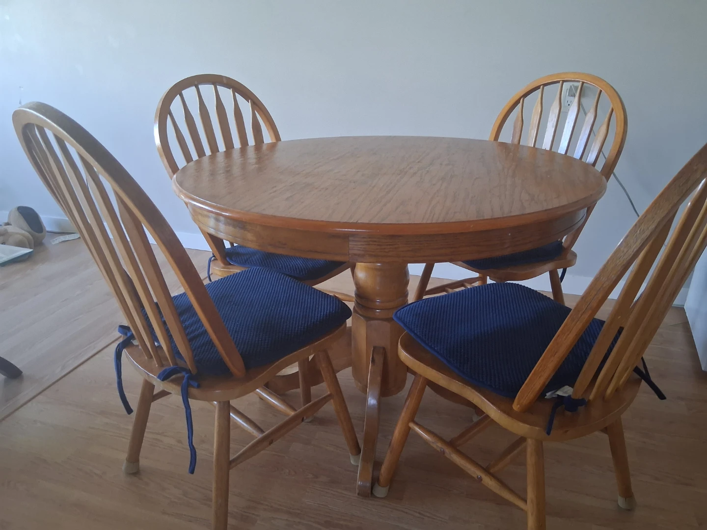 Wooden Dining Table with 4 Chairs - photo 5