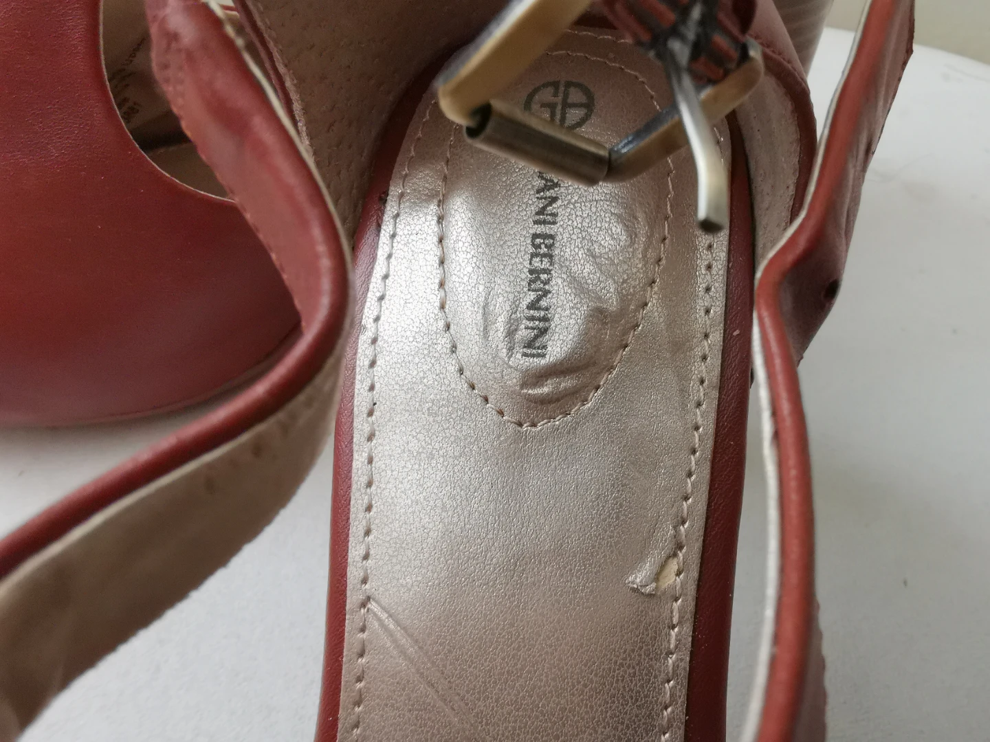 Gianni Bernini Women's Dark Brown Heels Size 6M - photo 4