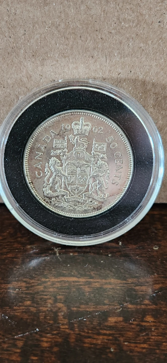1962 Canada 50 Cents Coin