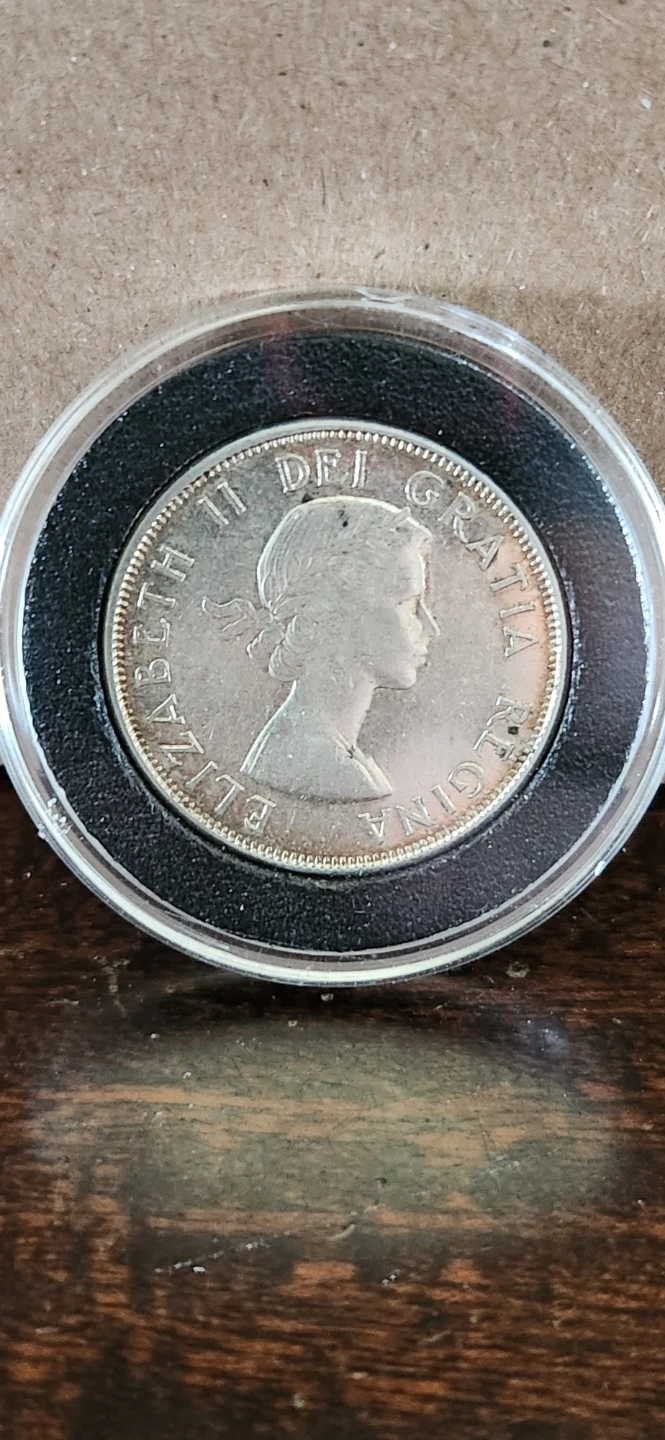 1962 Canada 50 Cents Coin - photo 2