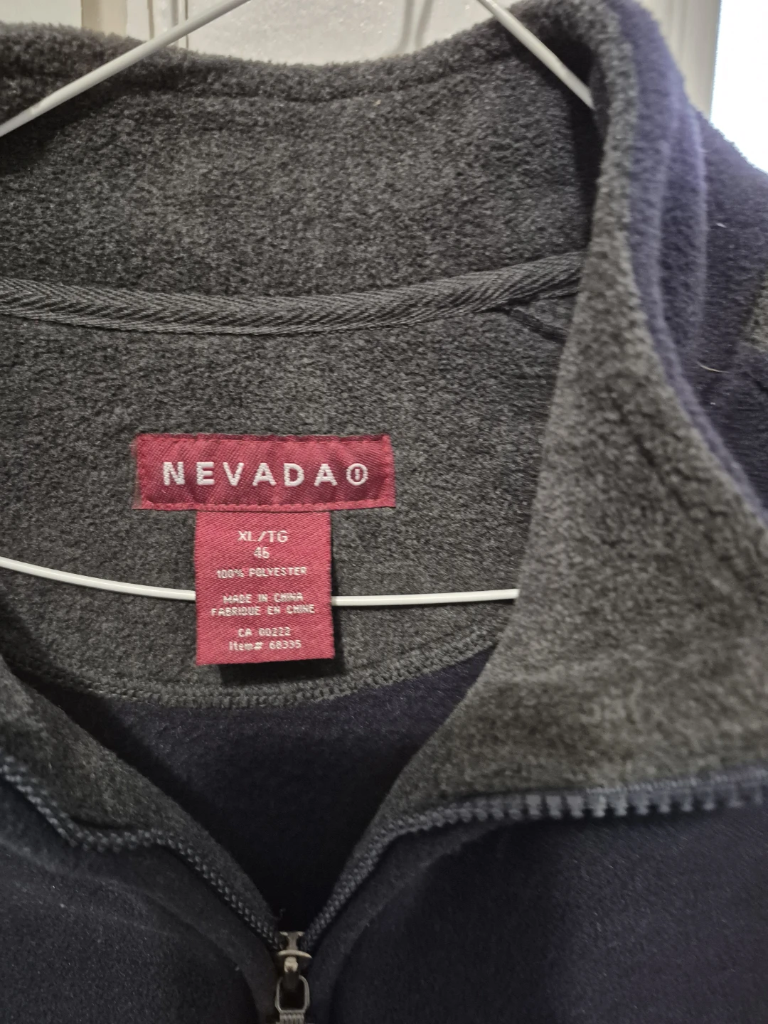 Nevada Men's Quarter Zip Fleece XL/TG - photo 2
