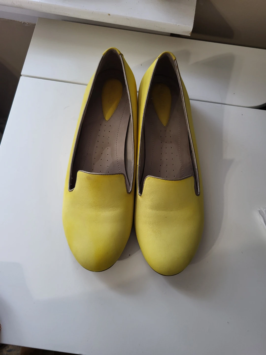 Yellow Loafers ecco - photo 5
