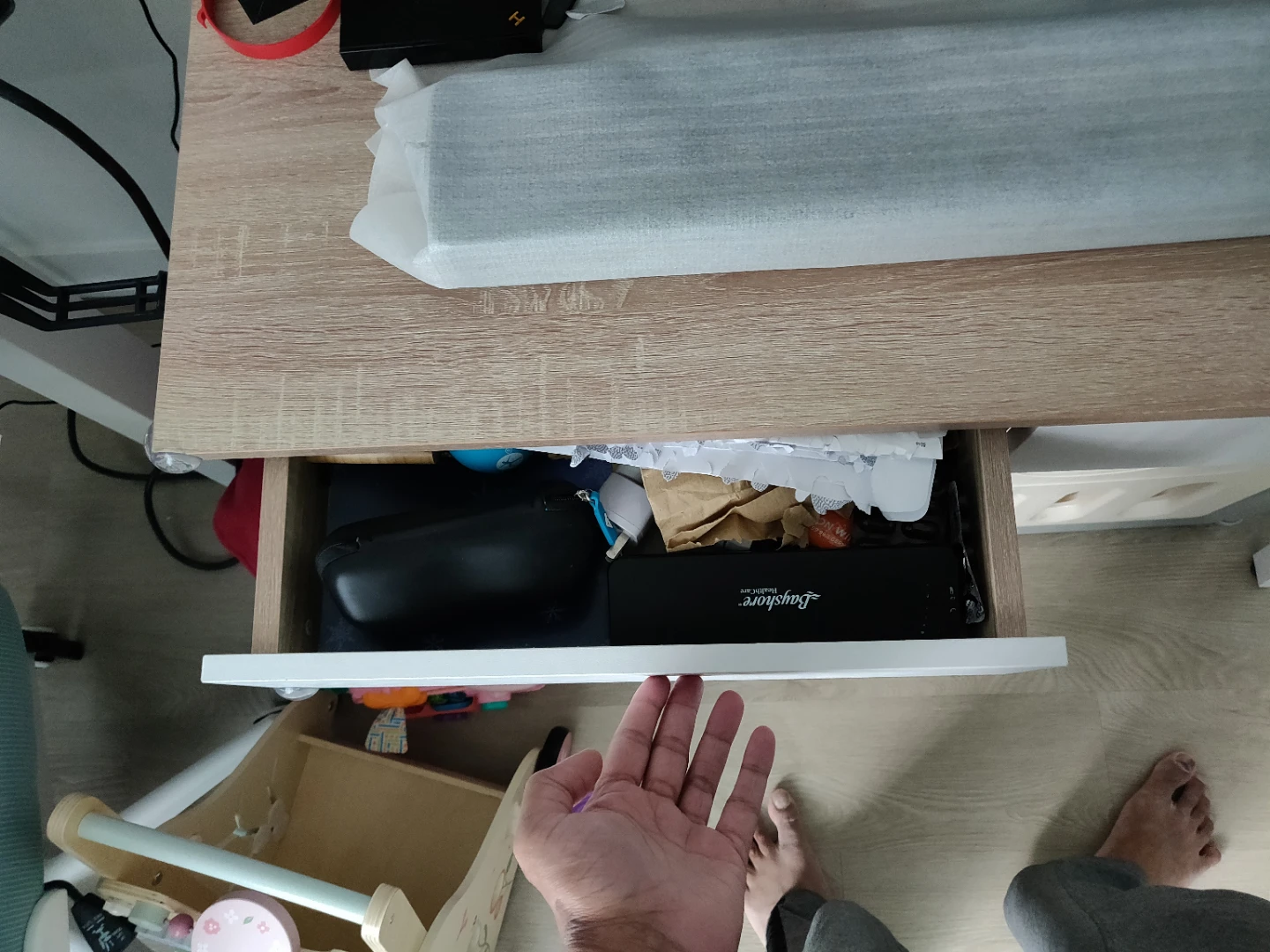Mainstays 2 Drawer Computer desk - photo 2