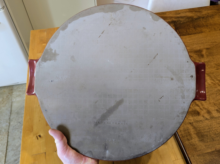 Emile Henry 14" Grand Cru (Grenade) Pizza Stone - photo 5