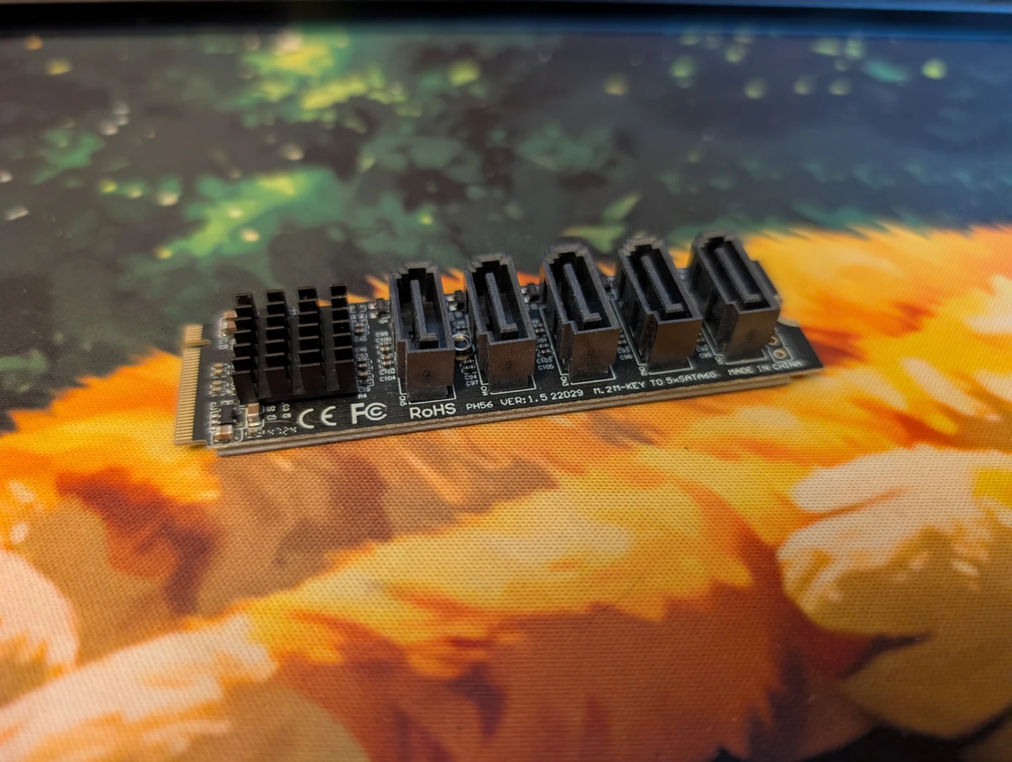 PCIe SATA Expansion Card 6 Ports - photo 2