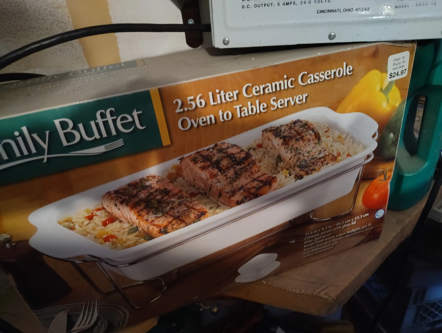 Family Buffet 2.56 Liter Ceramic Casserole Oven to Table Server