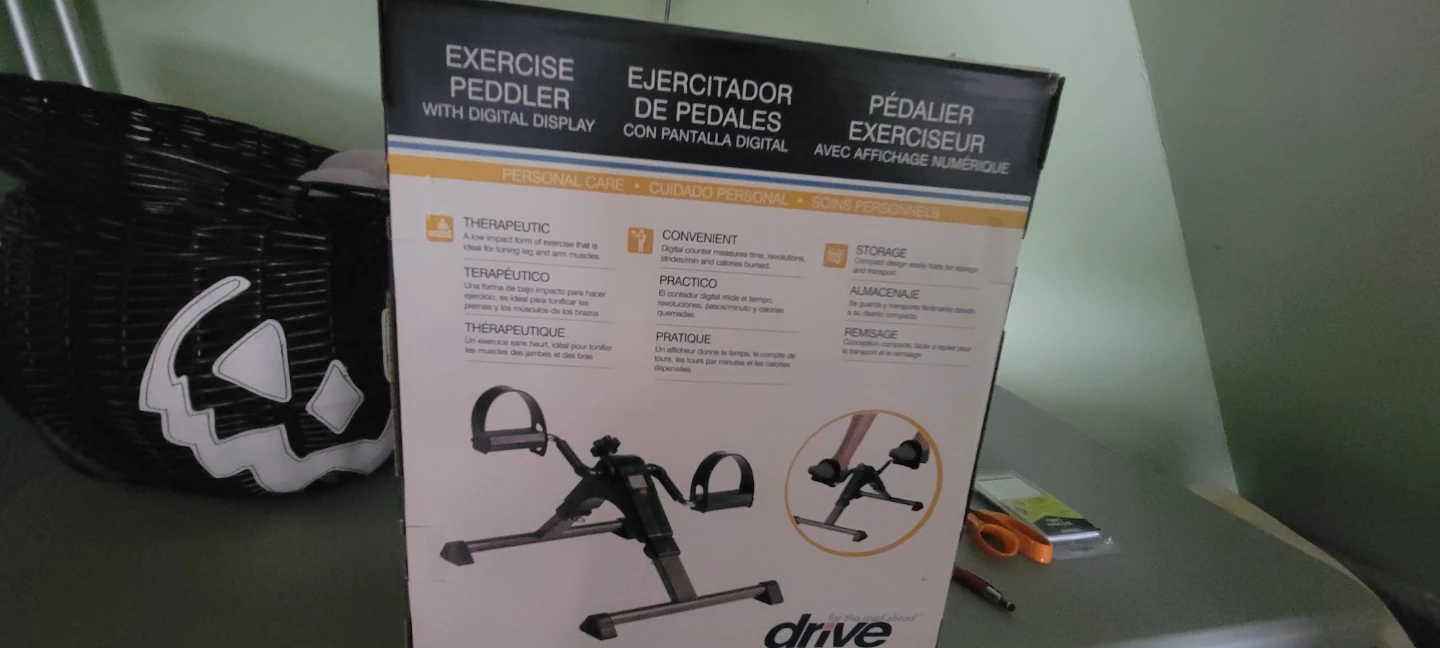 Drive Exercise Peddler with Digital Display