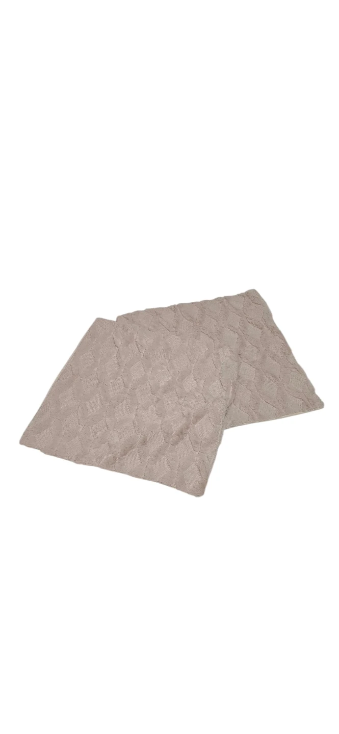 2 Textured Throw Pillow Covers