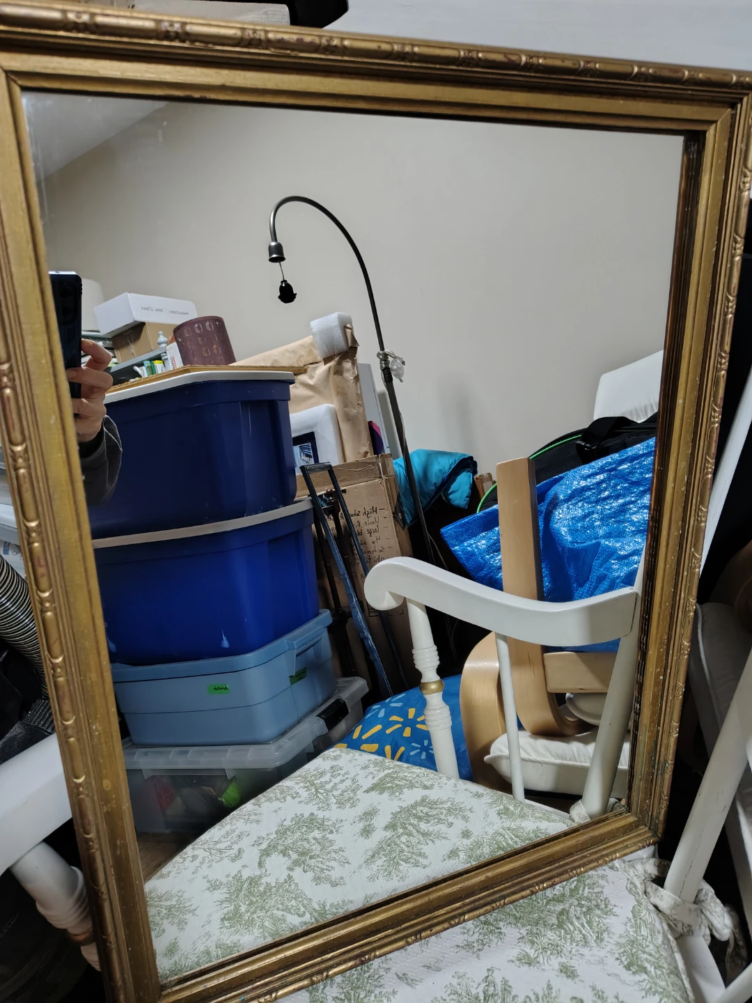 Gold Framed Mirror