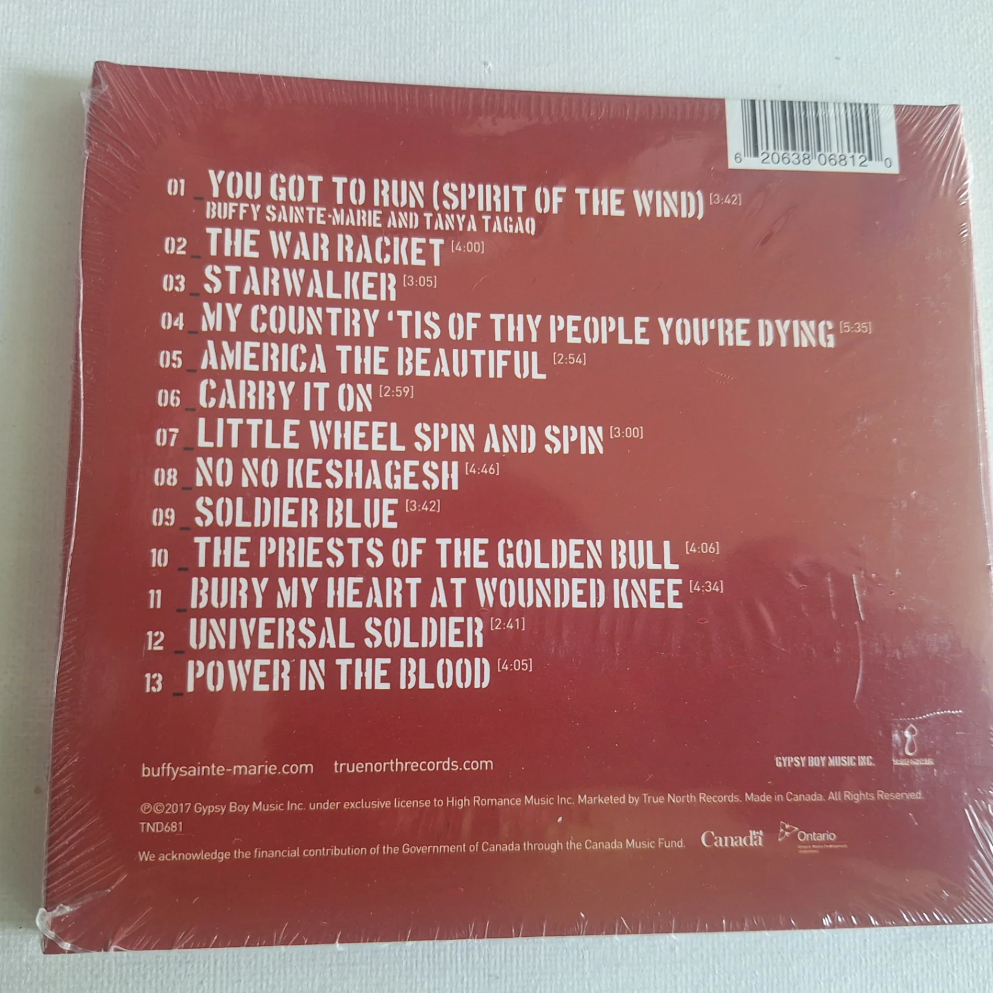 SAINTE-MARIE,BUFFY Medicine Songs Last Recorded Album New Sealed - photo 2