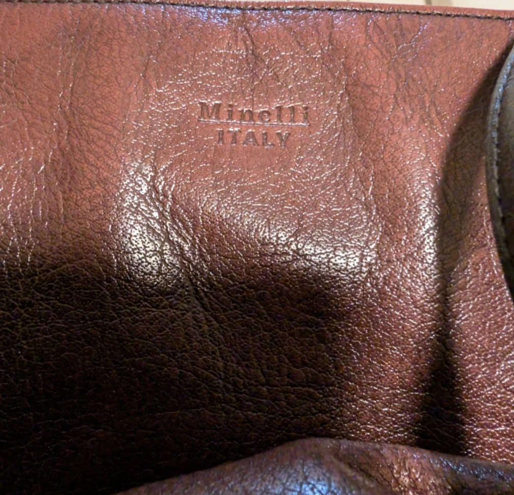 Minelli Italy Leather Shoulder Bag - photo 3