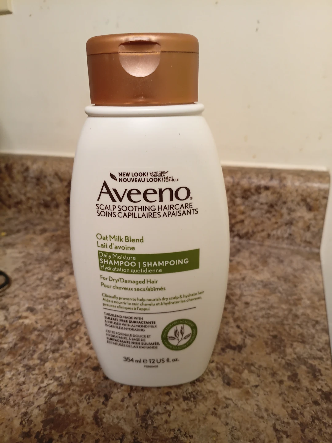 2×Aveeno Oat Milk Blend Daily Moisture Shampoo 354ml