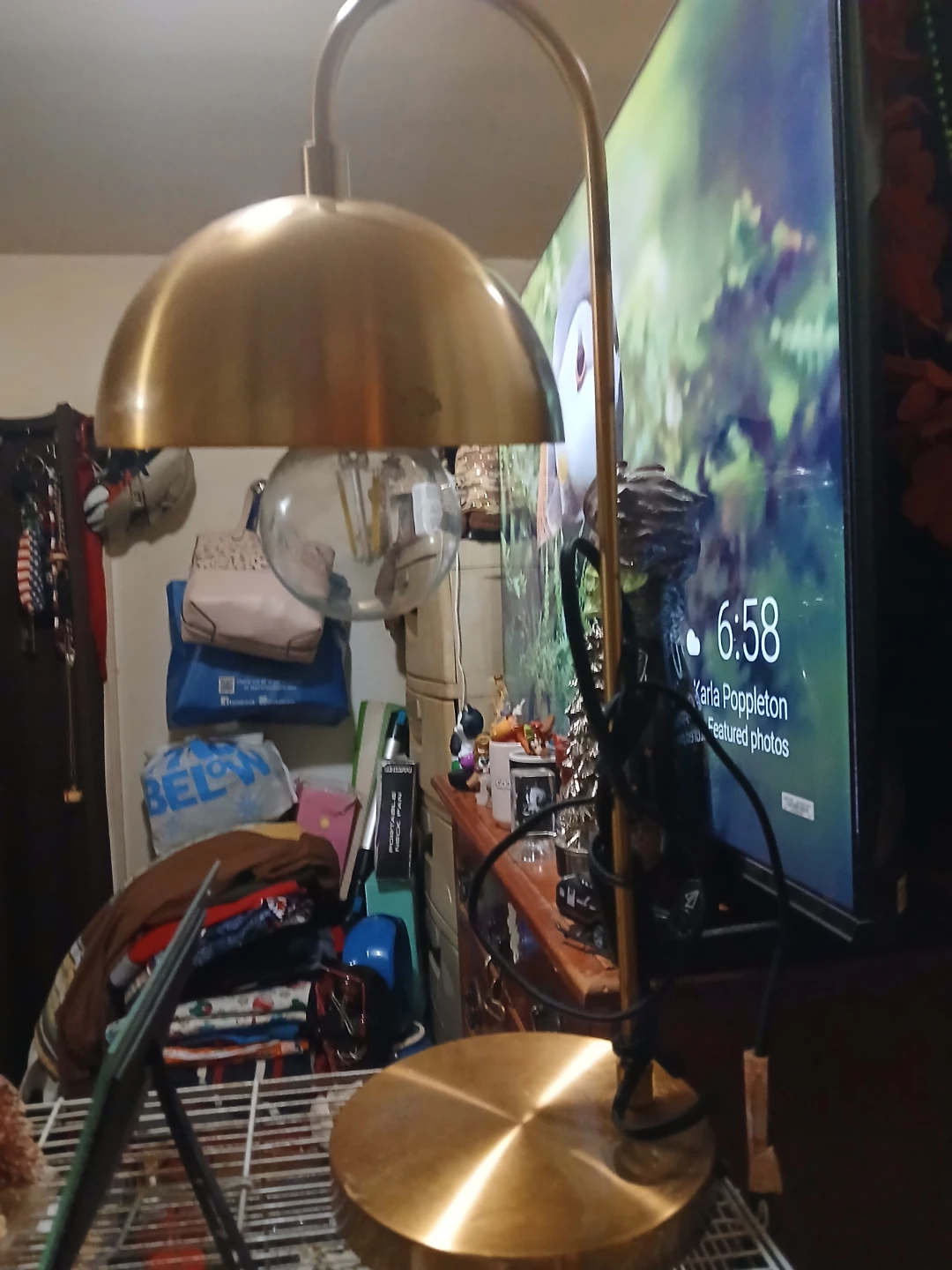 Vintage Gold Desk Lamp