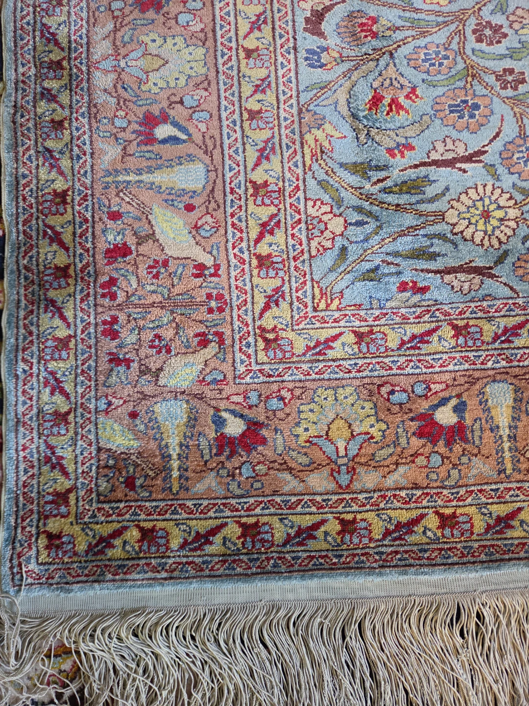 Rug Floral Design, Hereke Silk for Museum of Art - photo 2