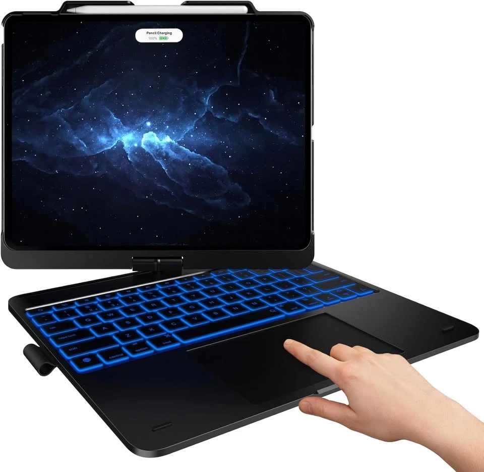 Keyboard Case for iPad Pro 12.9" with Trackpad