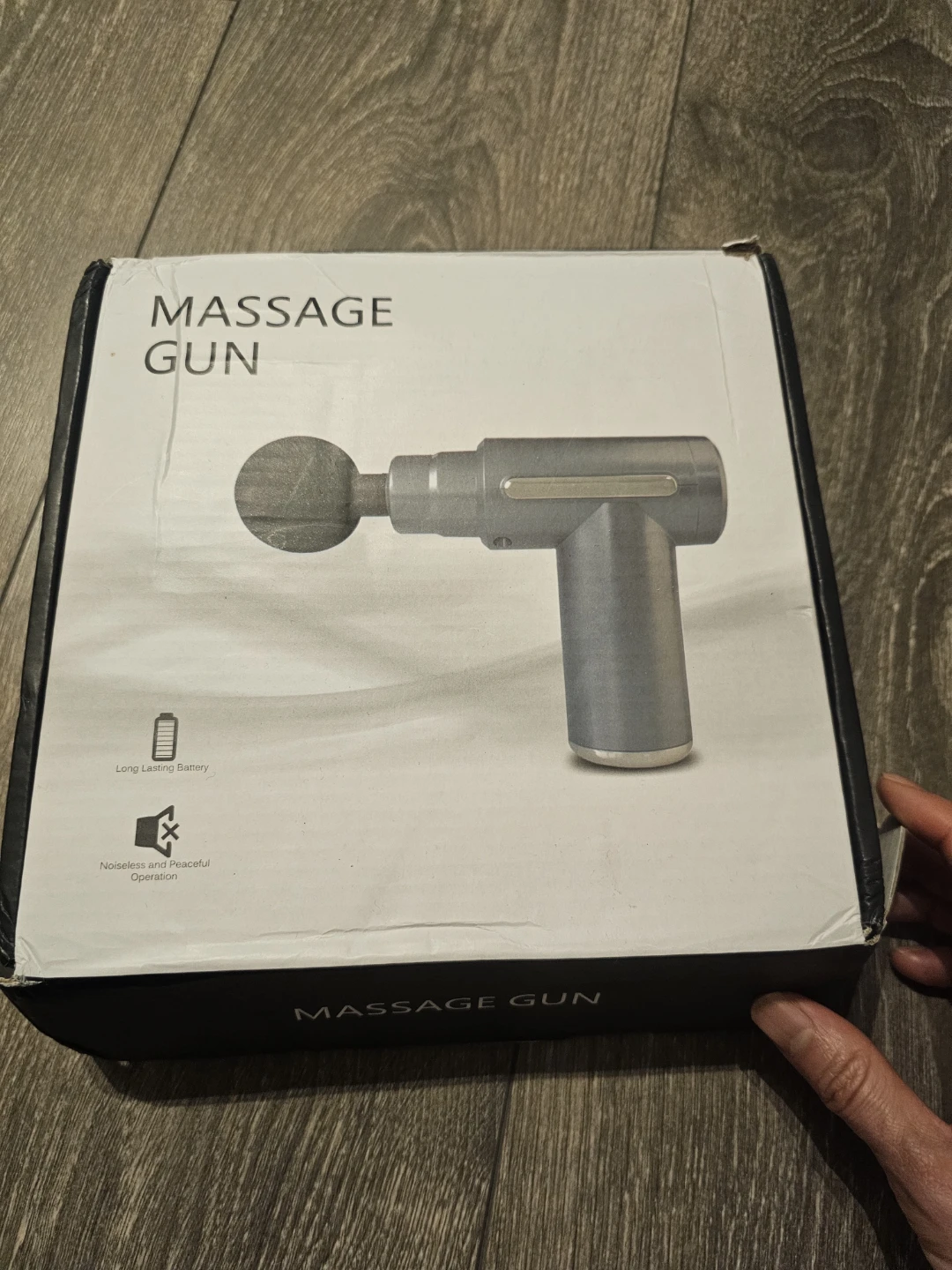 Massage Gun with Attachments and User Manual