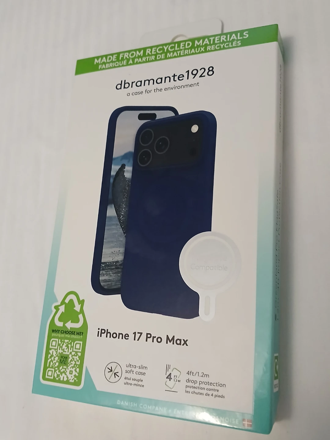 dbramante1928 iPhone 17 Pro Max Case - Navy Blue