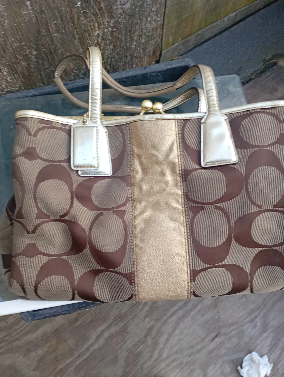 Coach Monogrammed Handbag - photo 2