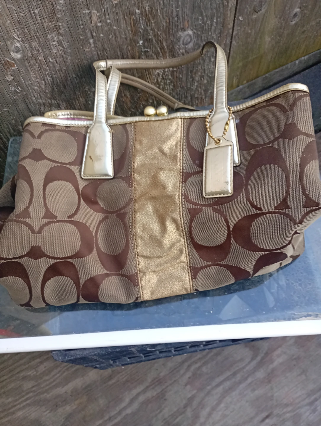 Coach Monogrammed Handbag - photo 5