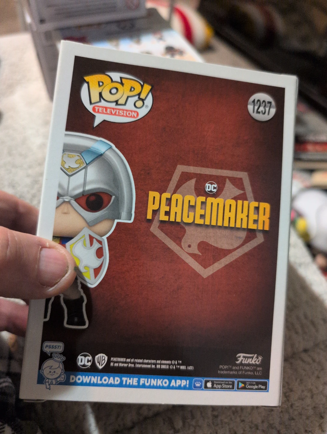 Funko Pop! Peacemaker 1237 Limited Edition Vinyl Figure - photo 2