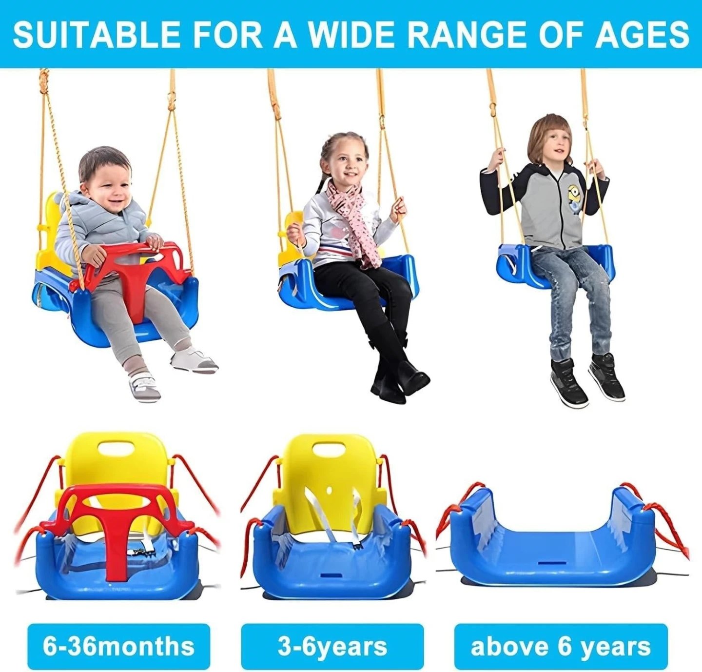 3-in-1 Baby Swing Set
