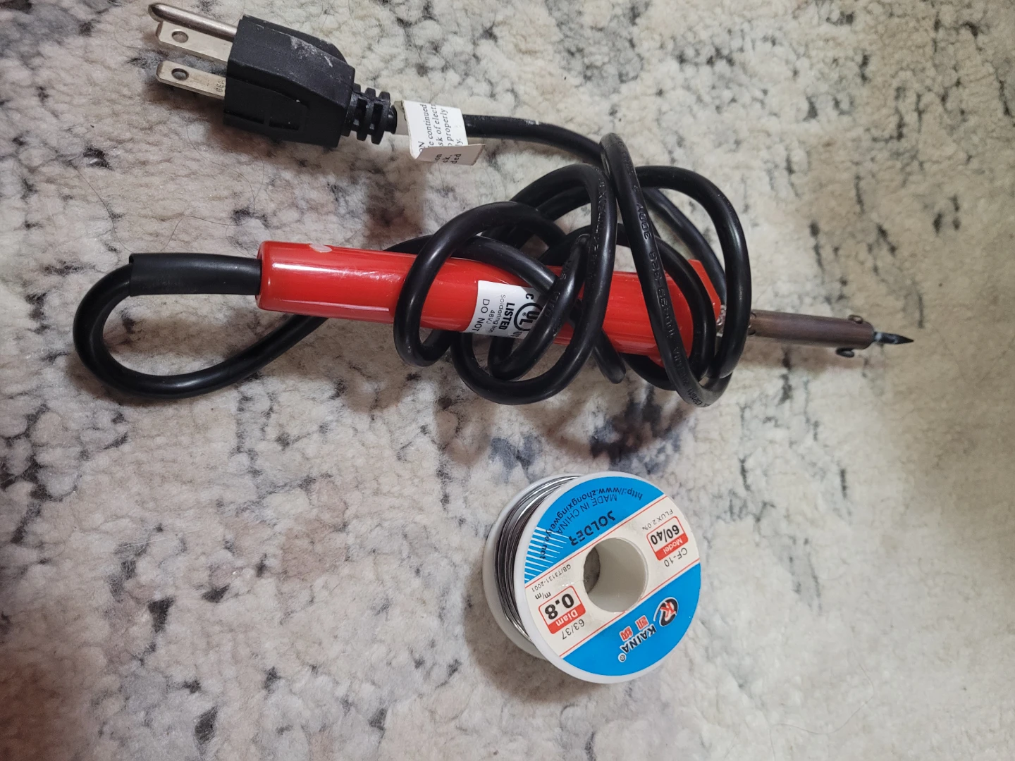 Soldering Iron with Solder Wire - photo 2