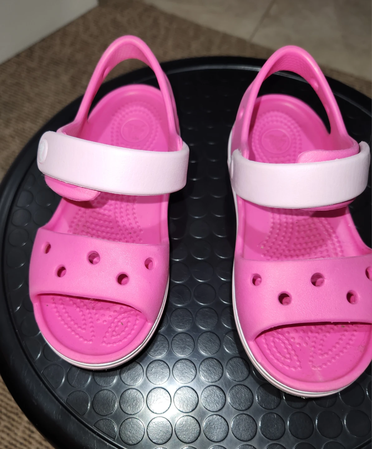 Kids Crocs Sandals Size 11 Pink - photo 2