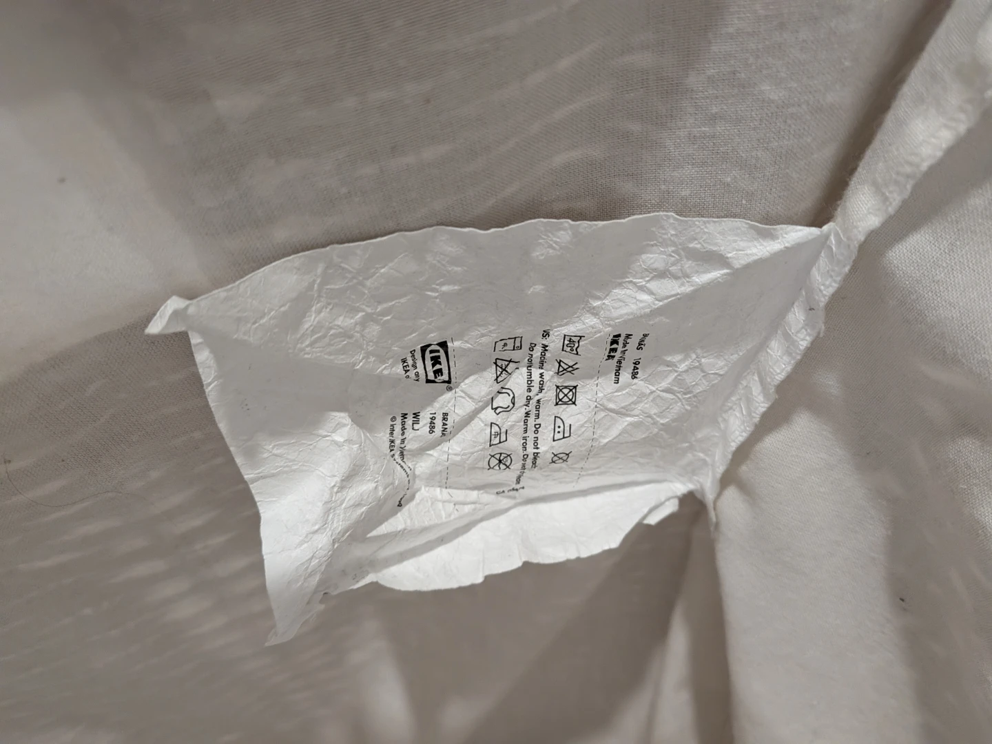 IKEA BRANÄS Laundry Basket with Lining - photo 4