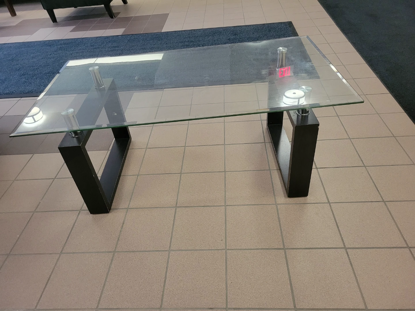 Glass Top Coffee Table