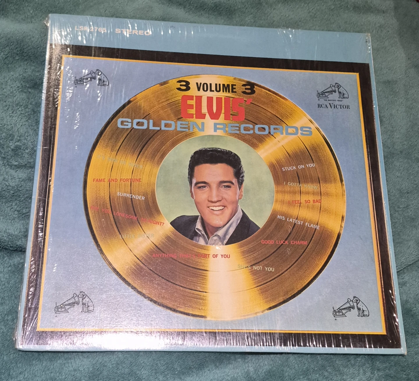 Elvis Presley's Golden Records Vol. 3 Vinyl Record