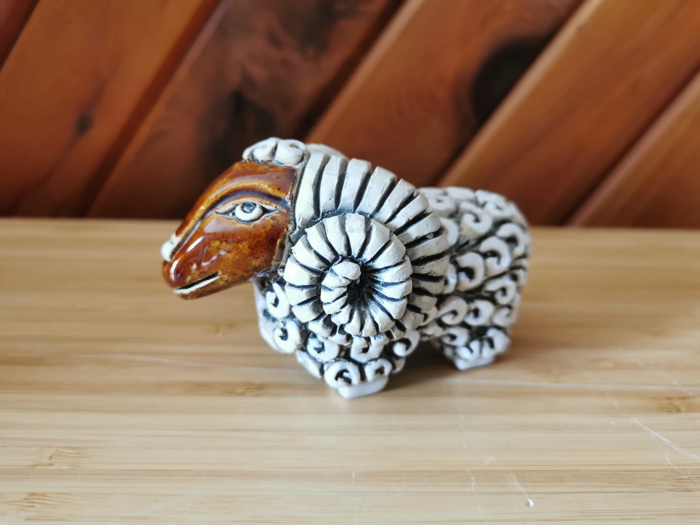 Vintage Artesania Rinconada Ram Figurine