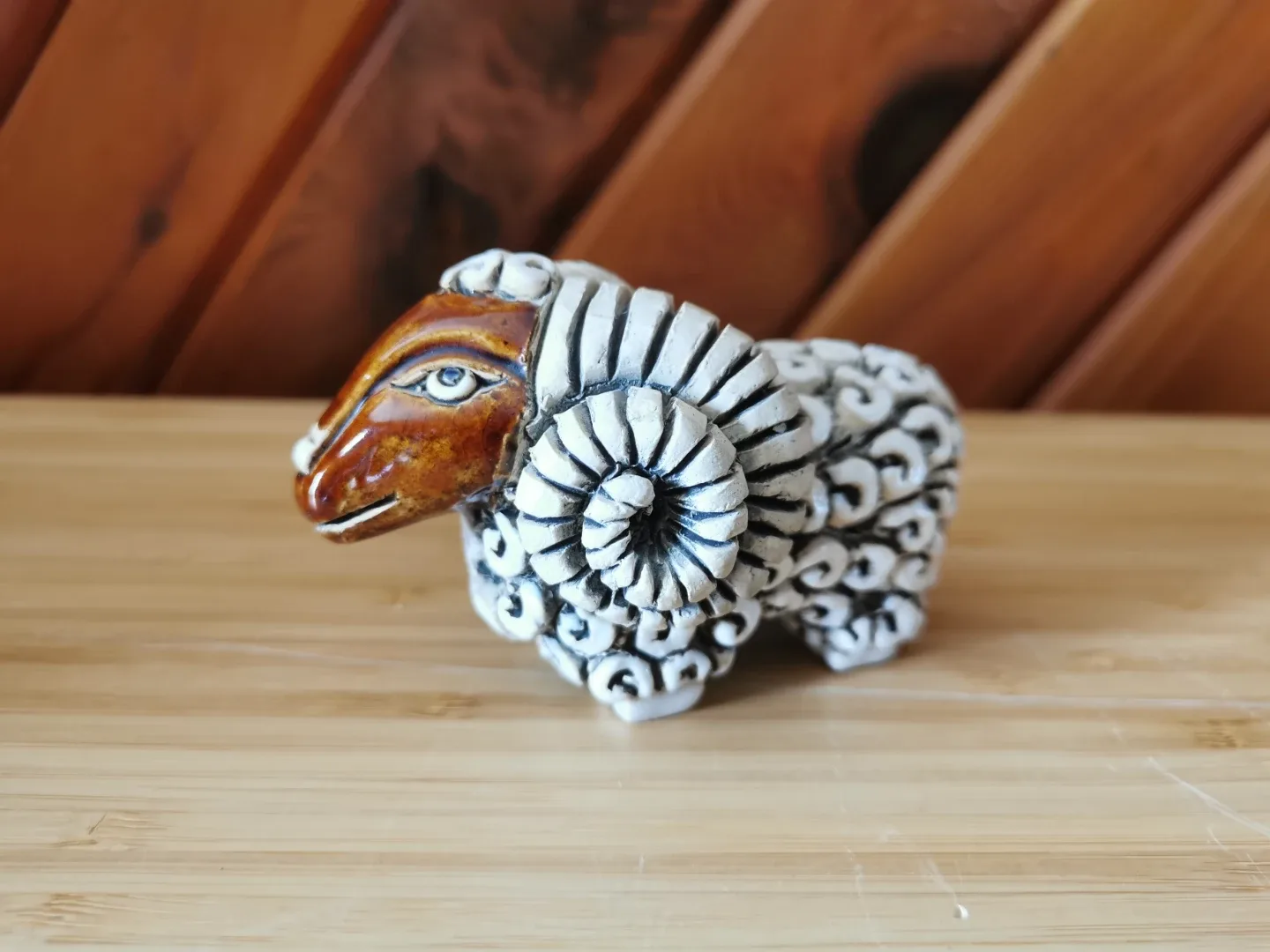 Vintage Artesania Rinconada Ram Figurine