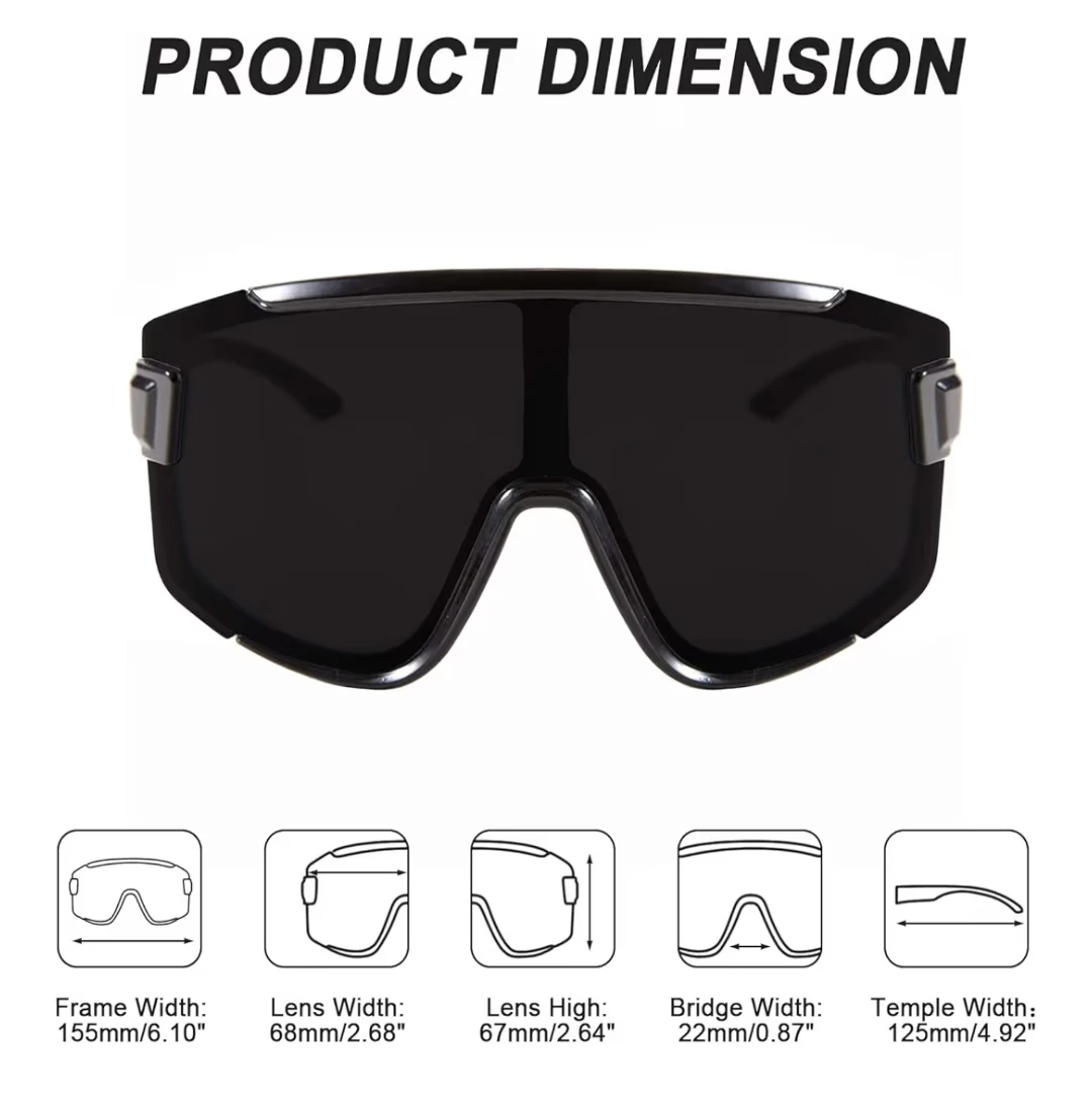 Karsaer Black Shield Sunglasses - photo 2
