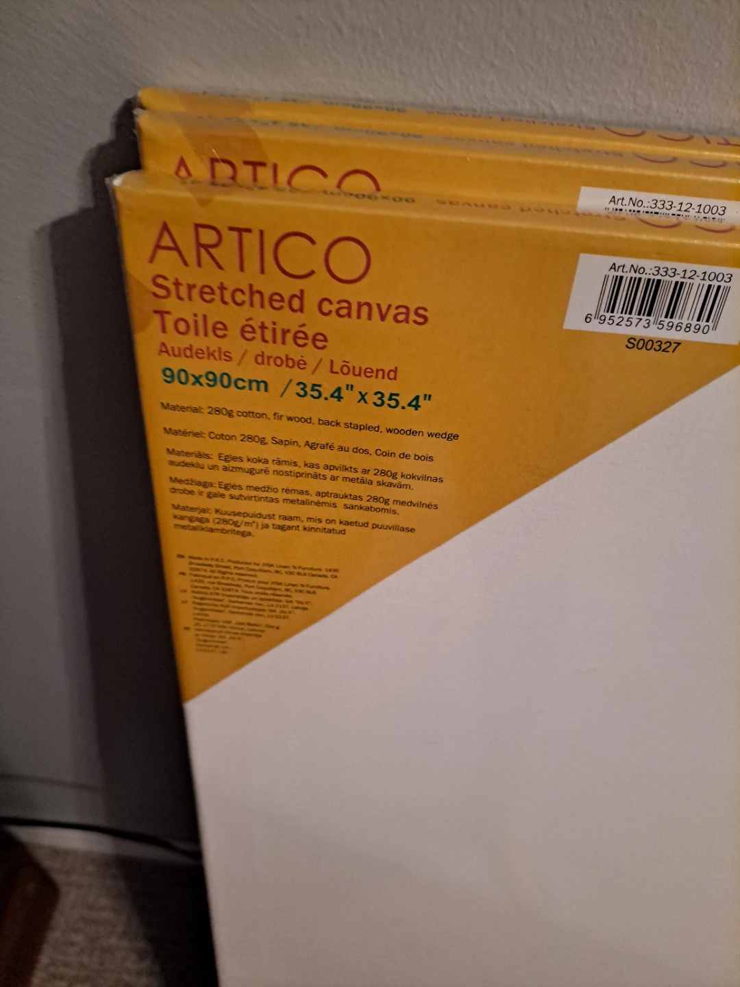 ARTICO Stretched Canvas 90x90cm