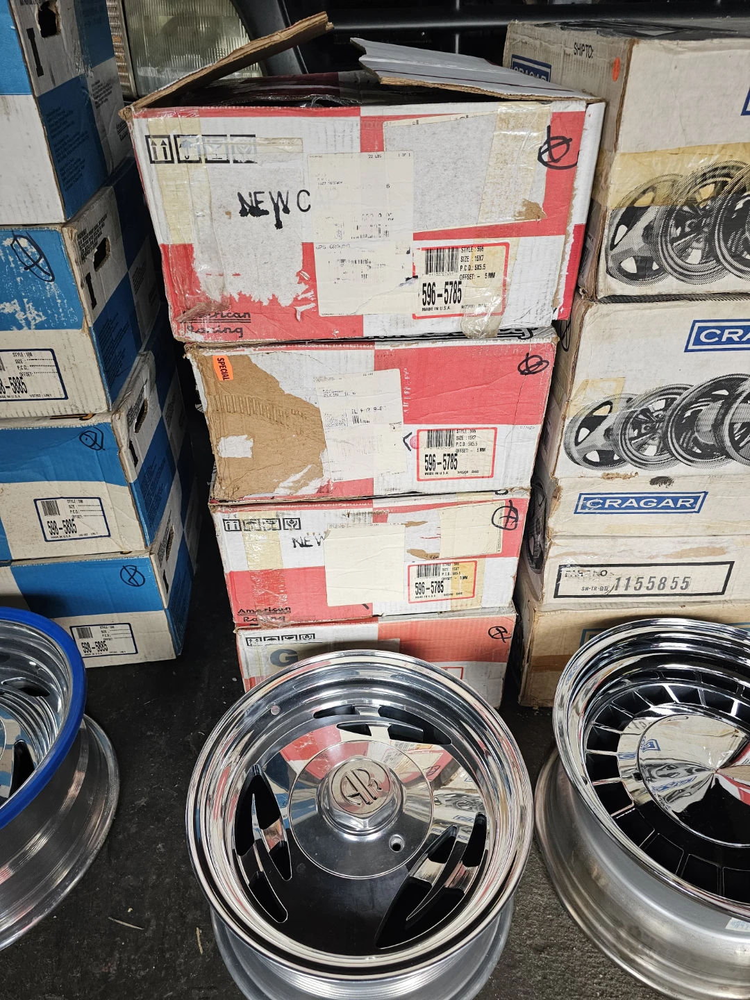 New 15 inch American Racing wheels 5x139.7 5x5.5 - photo 4