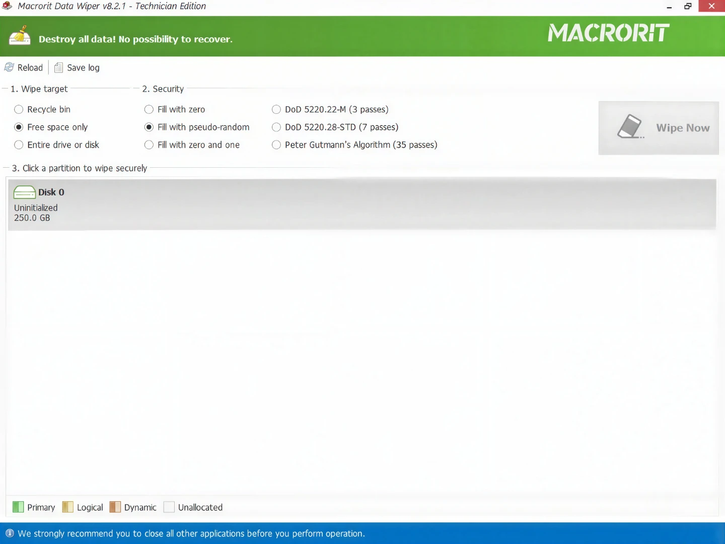Macrorit Data Wiper Technician Edition Bootable DVD - photo 2