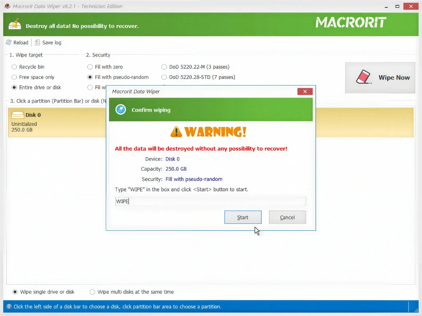 Macrorit Data Wiper Technician Edition Bootable DVD - photo 3