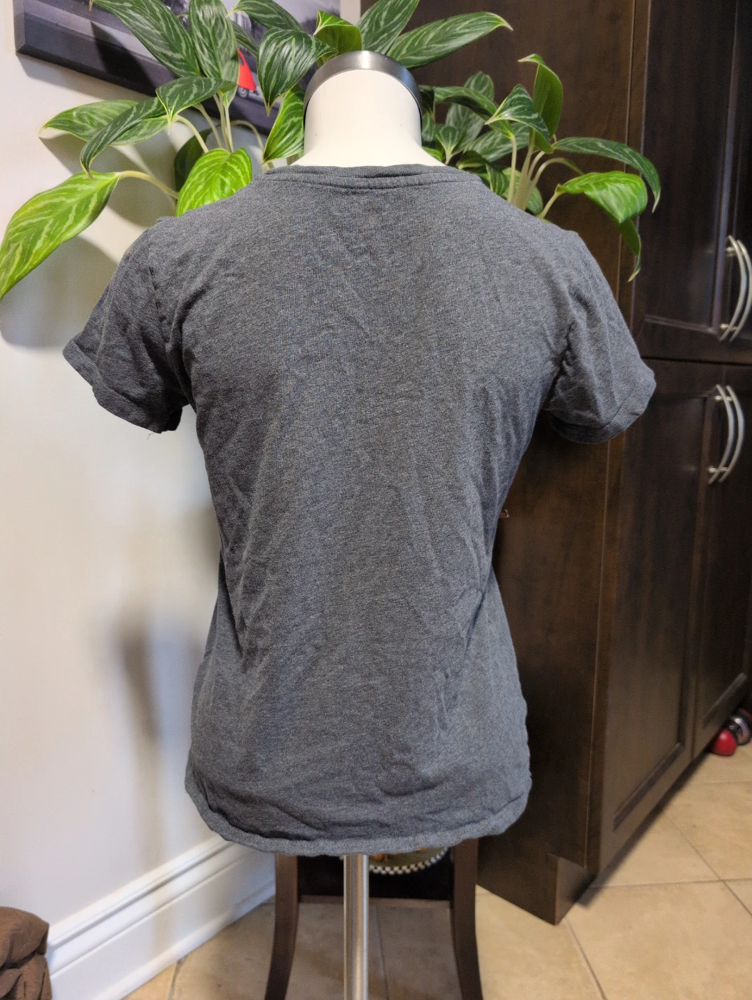 Roots Canada Grey Beaver Graphic T-Shirt XS - photo 4