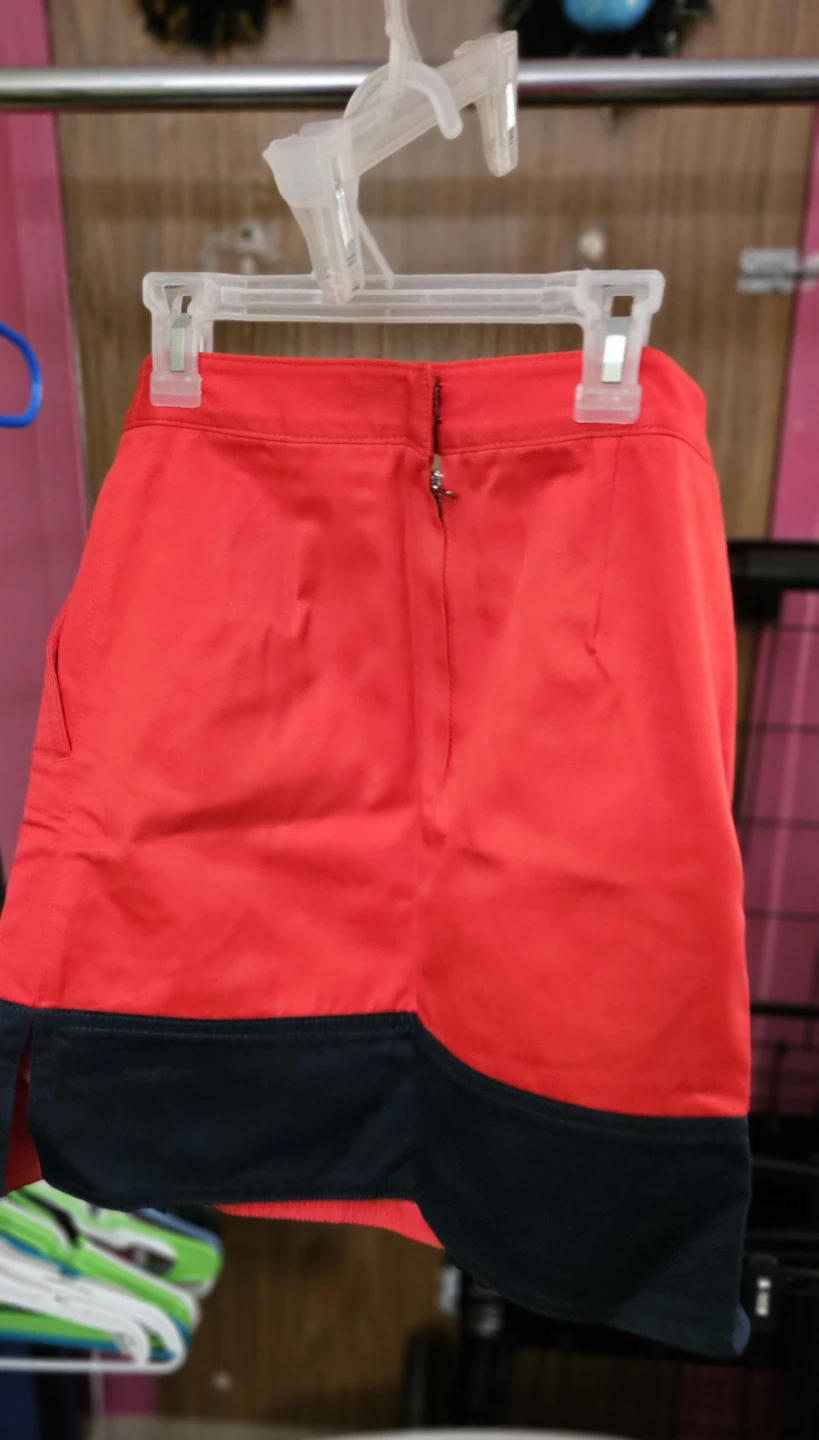 Marc by Marc Jacobs Red & Black Colorblock Skirt Size 2 - photo 2