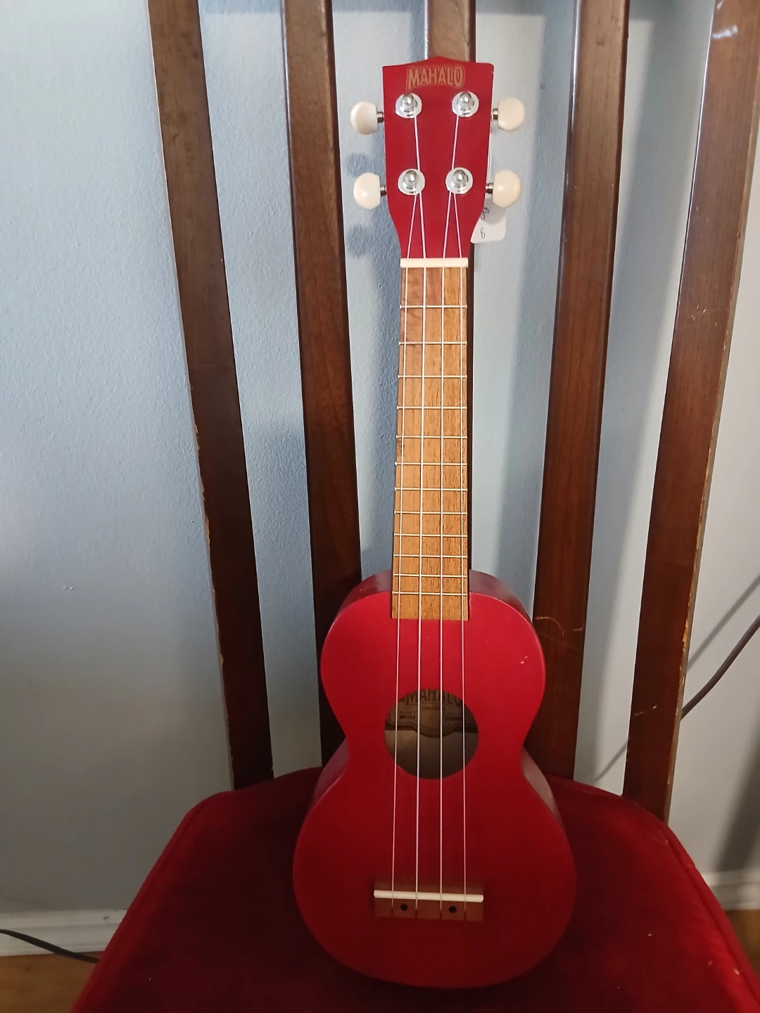 Mahalo Red Ukulele