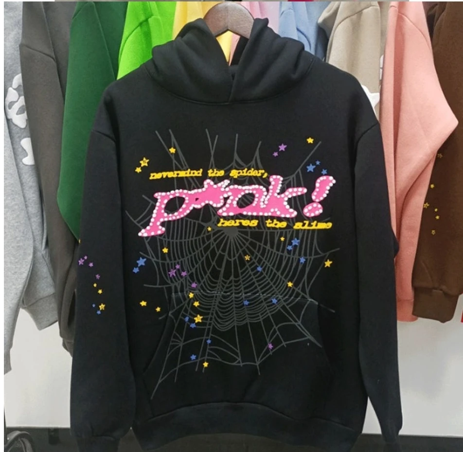 Black Pink! Spiderweb Hoodie