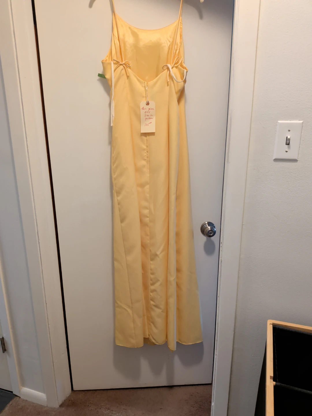 Yellow Maxi Dress - Size 12 - photo 2