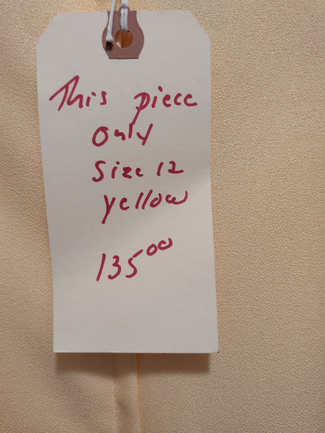 Yellow Maxi Dress - Size 12 - photo 3