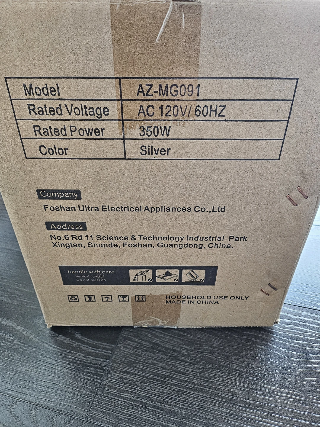 Chefano Meat Grinder AZ-MG091 - Silver - photo 2