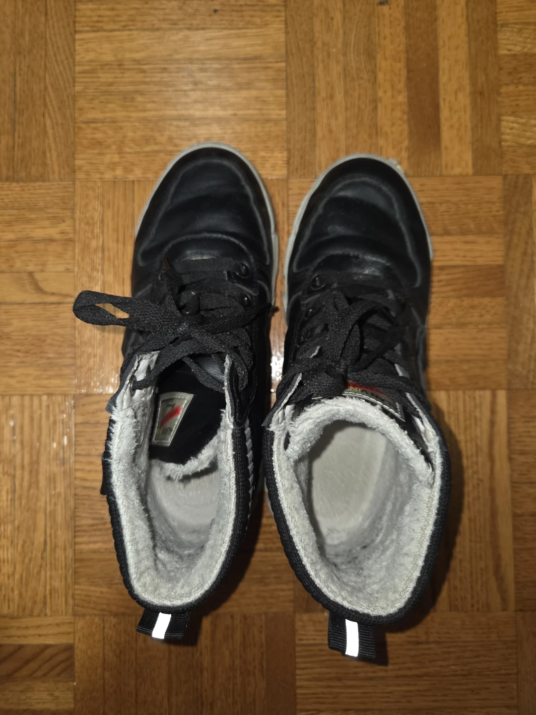 Black High-Top Sneakers - photo 2