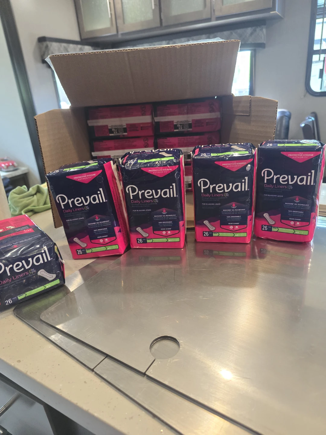 Prevail Daily Liners - 26 Count (Pack of 5)